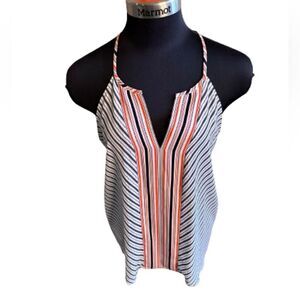 Loft Striped camisole top size Medium
